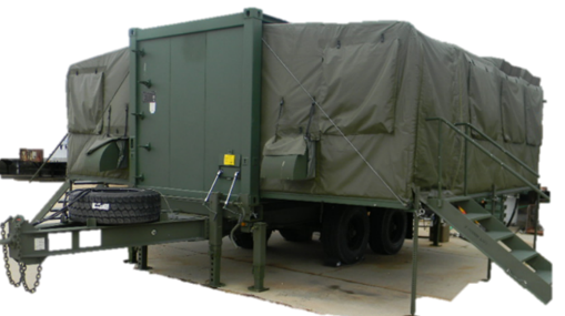 Isolated image of the Expeditionary Field Kitchen