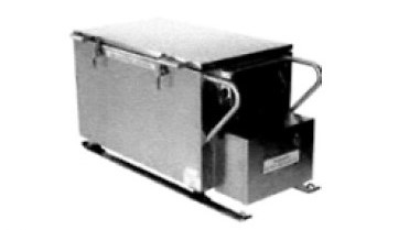 Tray Ration Heating System, large grey metal box
